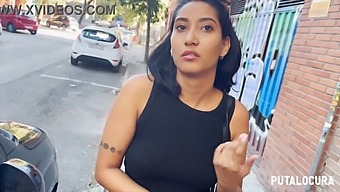 Prisangel, En Colombiansk Vixen, Giver Torbe Et Sensuelt Blowjob Og Rider Hans Pik